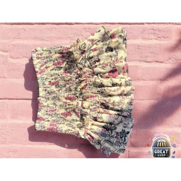 ZARA Skirt Floral Colourful Size Small Great Condition - Picture 5 of 5